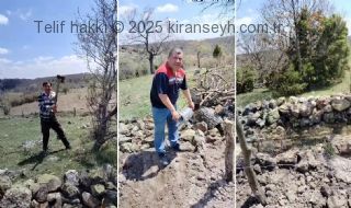 Yukarköy mezarlığı temizlenerek ağaçlandırıldı
