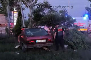 Trafik kazası geçiren kardeşlerimize geçmiş olsun