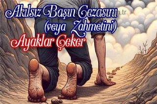 Akılsız Başın Cezasını Ayaklar Çeker